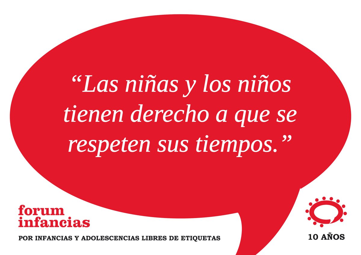 ForumInfancias's tweet image. SUMATE! Campaña Internac. por el Derecho a Infancias Libres de Etiquetas!! Envianos tu foto con uno de los carteles: goo.gl/i1B5XW