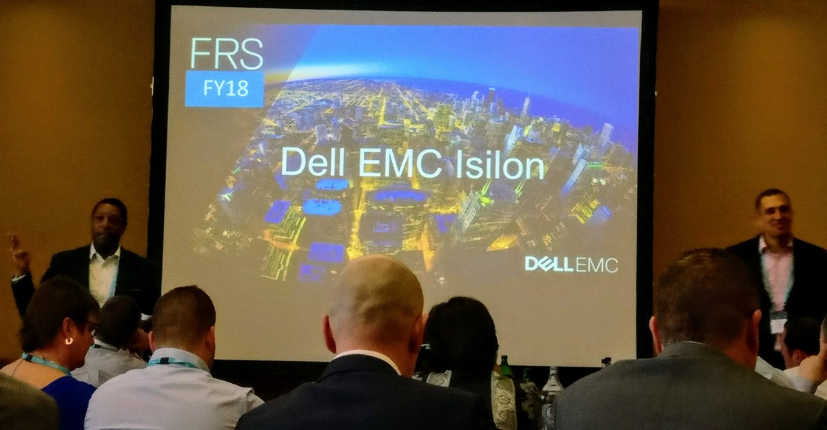 Probably the most exciting session today! Great hearing from Luca &amp; Gabriel <a href="/DellOEM/">Dell OEM</a> #Isilon team mates. #storage #scaleout #GoBigWinBig