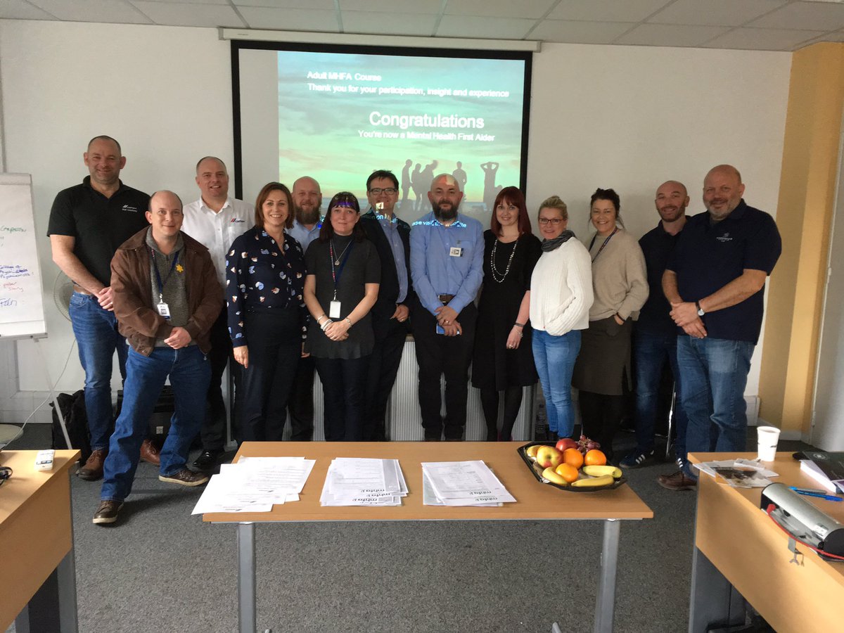 Congratulations 13 employees trained as Mental Health First Aiders. Excellent course, leader &amp; group. <a href="/MHFAEngland/">MHFA England®</a> #mentalhealth <a href="/CEMEX_UK/">CEMEX UK</a>