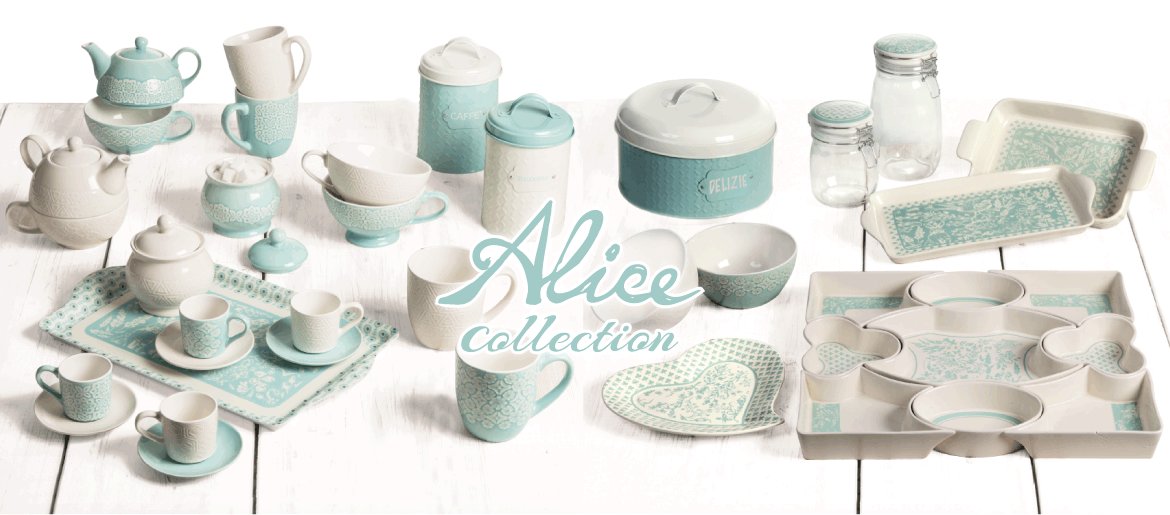 Con Alice Collection, la favola è in #tavola. Scopri qui la nuova linea #Primavera2017 goo.gl/Y1iTqq