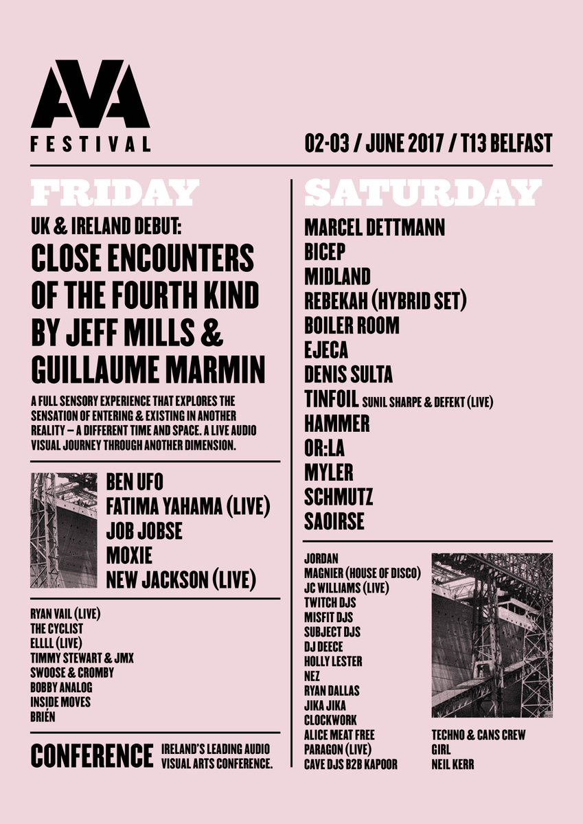 AVAFestival_'s tweet image. HAPPY TO ANNOUNCE OUR DAY SPLITS FOR AVA FESTIVAL &amp;amp; CONFERENCE 2017! TICKETS: avafestival.com/tickets/