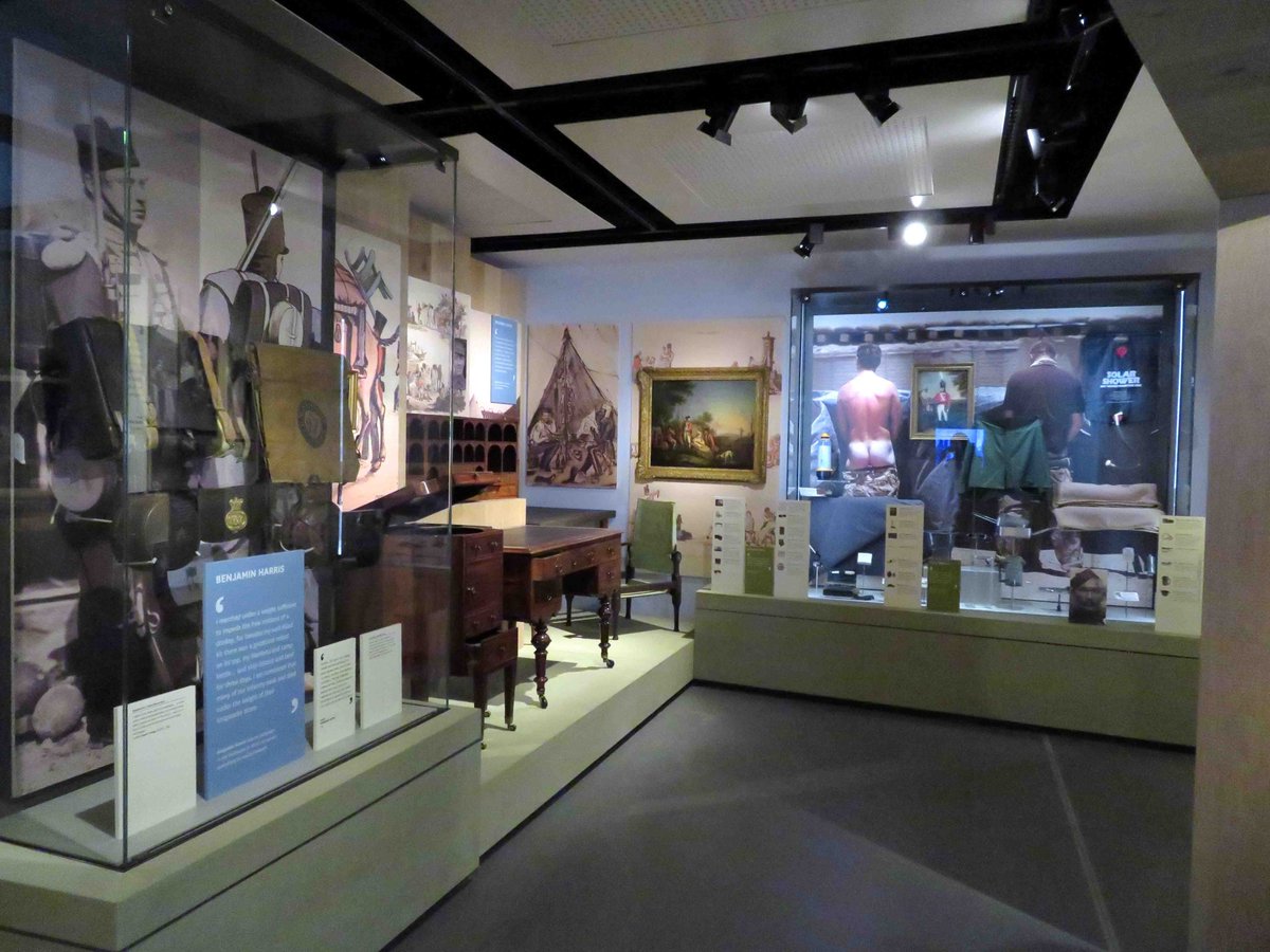 GunpowderGal's tweet photo. Morning spent at press preview of new @NAM_London. Impressed by the new displays - thought provoking and stimulating - well worth a visit https://t.co/qUSs7ehUnk