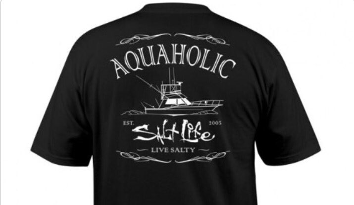 RealSaltLife's tweet photo. Are you an Aquaholic? 🌊 If so... check out https://t.co/LTwmX4tc9v for your #salty gear. 

RT, like and tag to win @RealSaltLife #swag #win https://t.co/YNp3XaZSO4