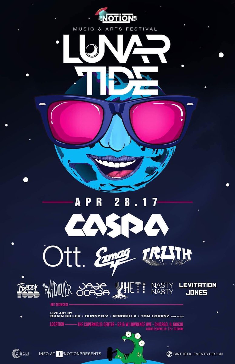 RaveChasers (@ravechasers) on Twitter photo 🌚 Lunar Tide Giveaway
- RT to win a tix to Lunar Tide!
- Must follow <a href="/LunarTideFest/">Lunar Tide Music & Arts Festival</a> <a href="/ChiRaveChasers/">ChiRaveChasers</a> & us!
Tixs ➡️ LunarTideFest.com 🌚 Lunar Tide Giveaway
- RT to win a tix to Lunar Tide!
- Must follow <a href="/LunarTideFest/">Lunar Tide Music & Arts Festival</a> <a href="/ChiRaveChasers/">ChiRaveChasers</a> & us!
Tixs ➡️ LunarTideFest.com