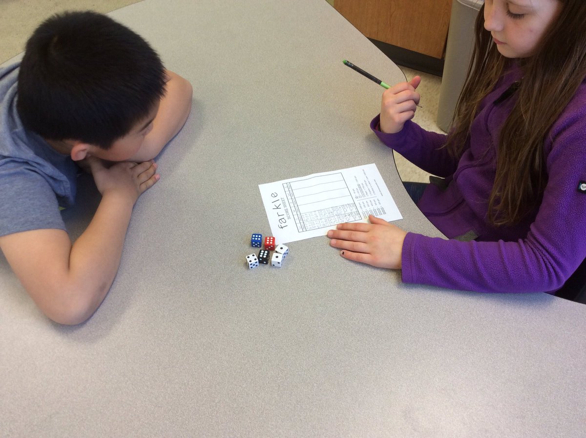 It's a Farkle day in math. <a href="/LincolnK8School/">Lincoln K-8 District-Wide School</a>