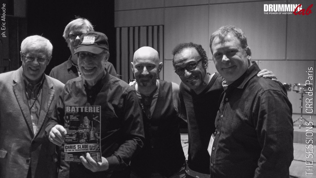 DrummingLab's tweet photo. #TheSessionsPanel at #CRRdeParis #DrummingLab #FrederickRimbert #batteur #drumschool #drumming #drumlife #drummers #JeanMichelBernard https://t.co/2GZKUxX5XH
