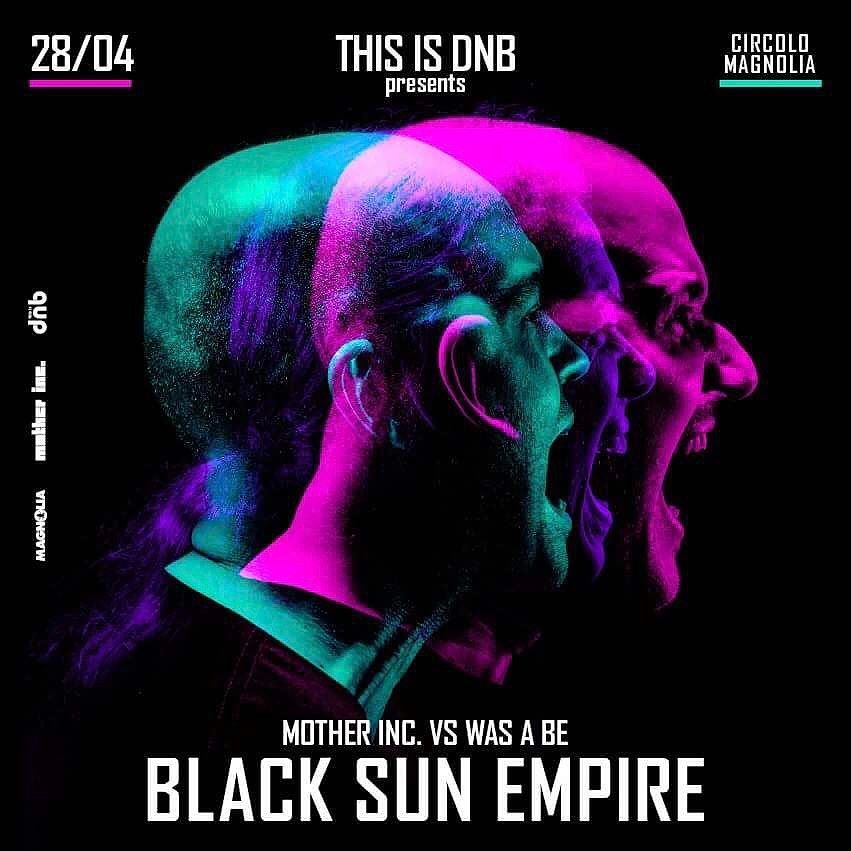 CircoloMagnolia's tweet photo. Venerdì 28 Aprile • This Is DNB presents Black Sun Empire

Nuova corsa, con i massimi espo… https://t.co/nkEuXeZVB6 https://t.co/kJ1y3pzlZC