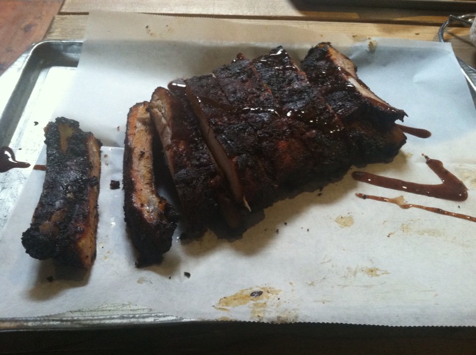 Ribs done right! <a href="/BurnCoBBQ/">Burn Co Barbecue</a>