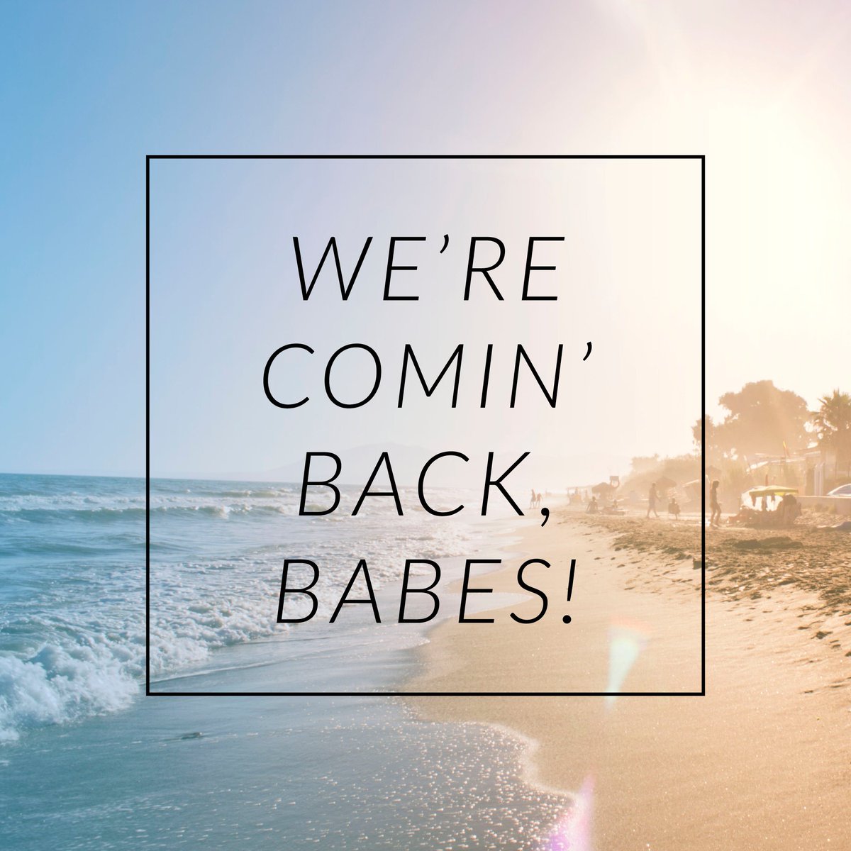 wetseal's tweet photo. We’re comin’ back, babes! Get Seal’d for updates...click the link to sign up.
https://t.co/pUwOlvc4Kl https://t.co/hGNXXu2tlY