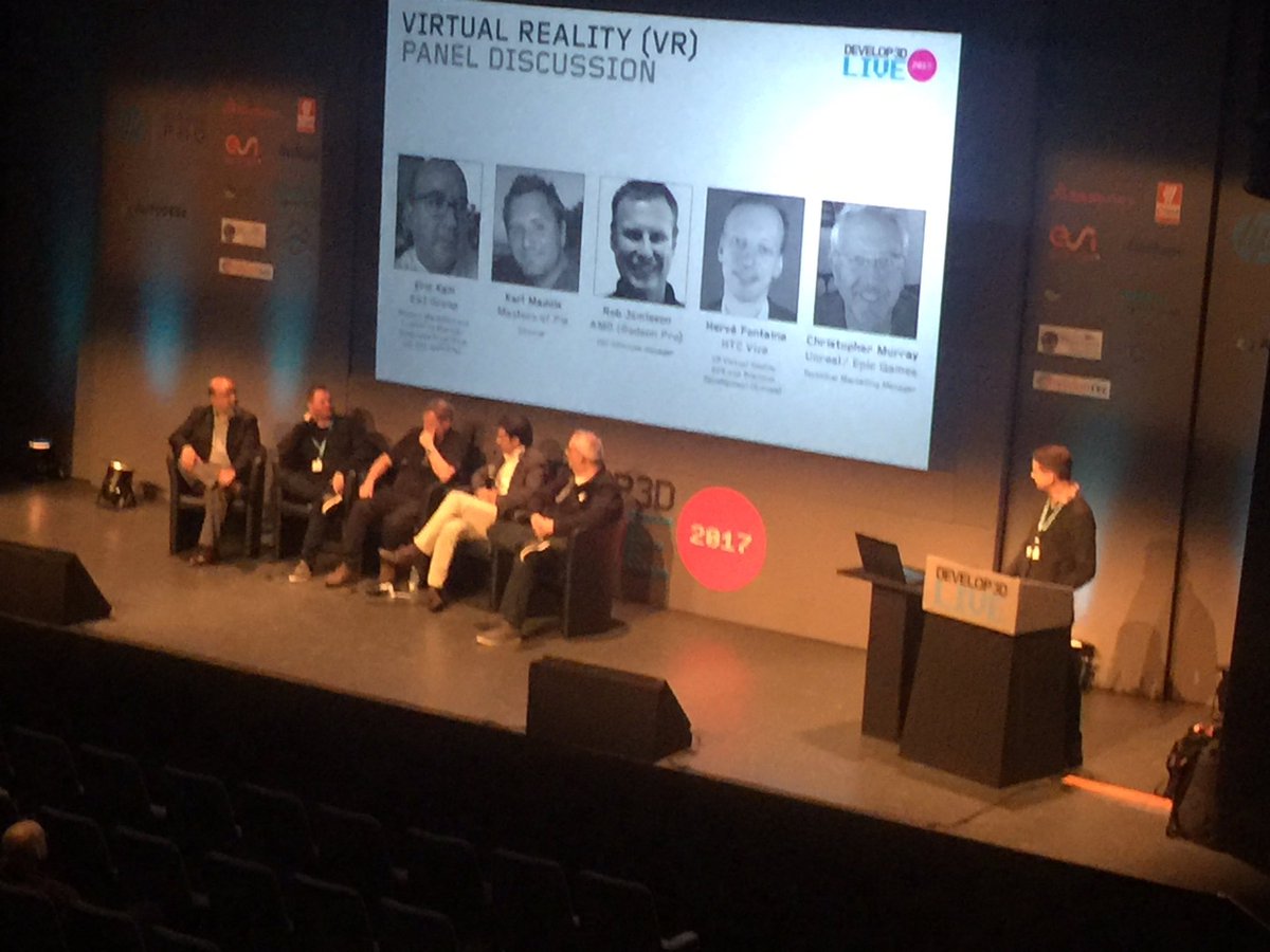 ceesayds's tweet image. #Develop3DLive #VirtualReality panel