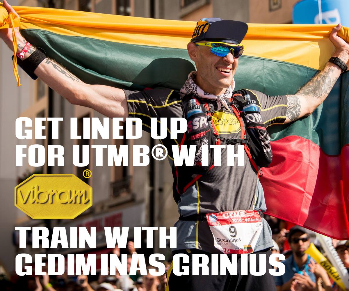 vibram's tweet photo. Win a spot at #TrailRunningFactory Camp and train with @GediminasGriniu towards the @UTMBMontBlanc! Contest here https://t.co/GsEpvb5gkN https://t.co/yG9hC3RyDL