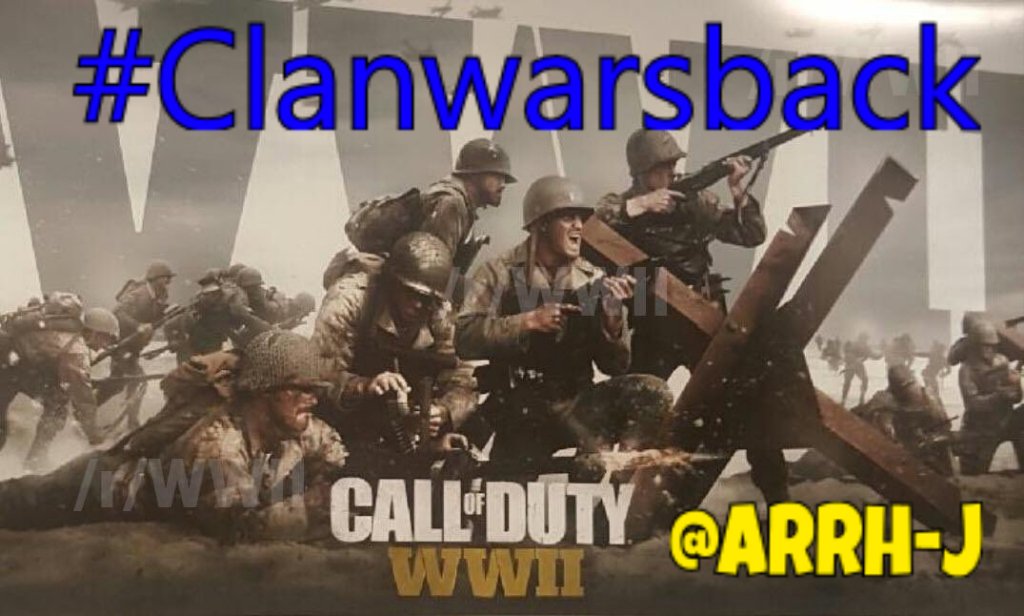 Arrh_j's tweet image. #callofduty need clan community back as well @MichaelCondrey ? #clanwarsback #codww2