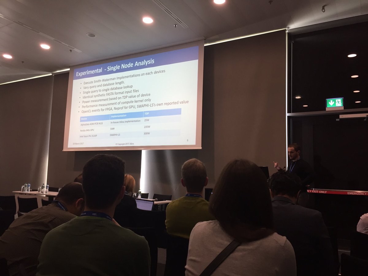 santambr's tweet photo. @XilinxInc with @ken_obrien presenting at #DATE17 on exascale computing systems! https://t.co/hKB27RnrNI