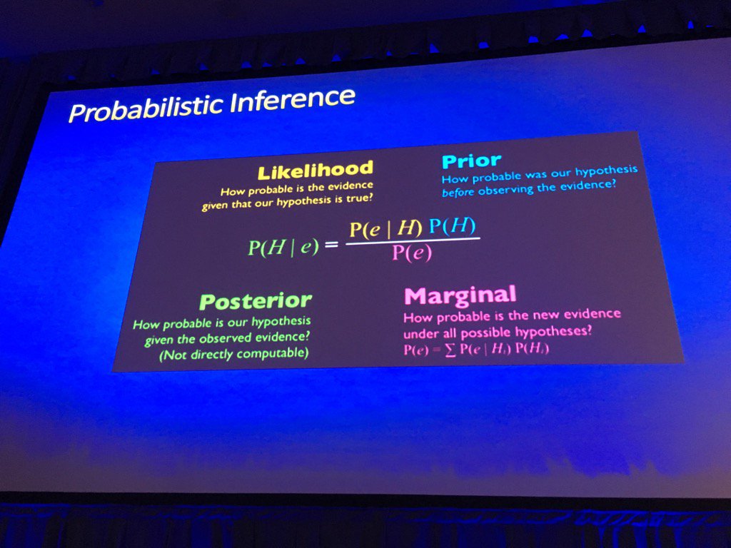 willknight's tweet image. At #emtechdigital the Bayesian AI school is getting some love from @pmddomingos.