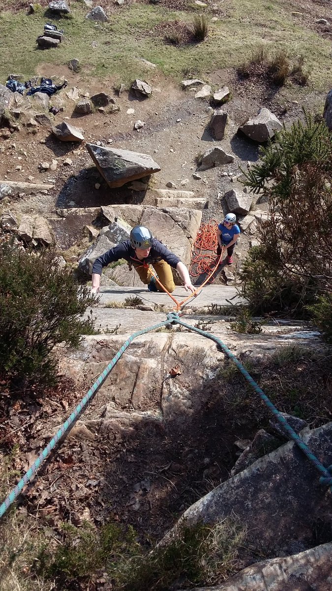 A week of instructor training for our Centre Assistants, climbing and SUPing so far @PlasyBrenin