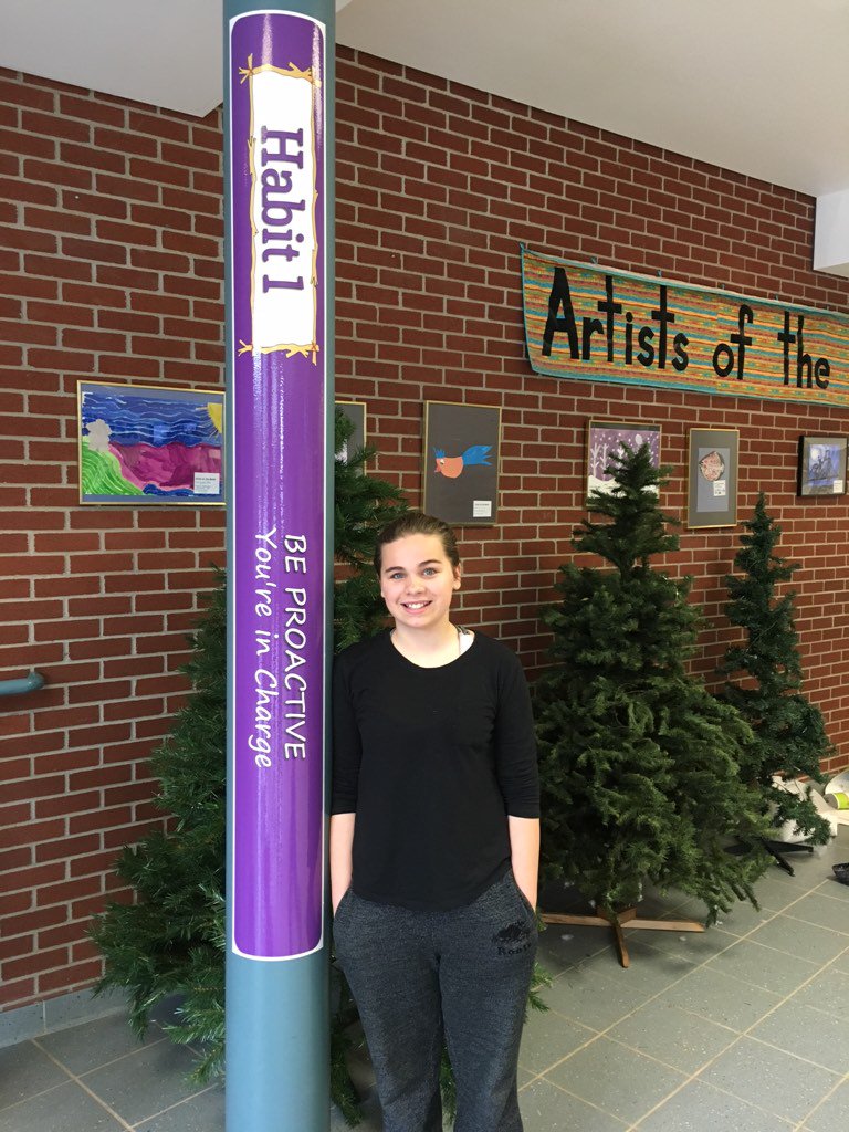 ArchieStouffer's tweet image. Check out how the #7Habits are brightening the Foyer. #visualreminders #TLIM #whatsyourfavourite? #leadershipspace