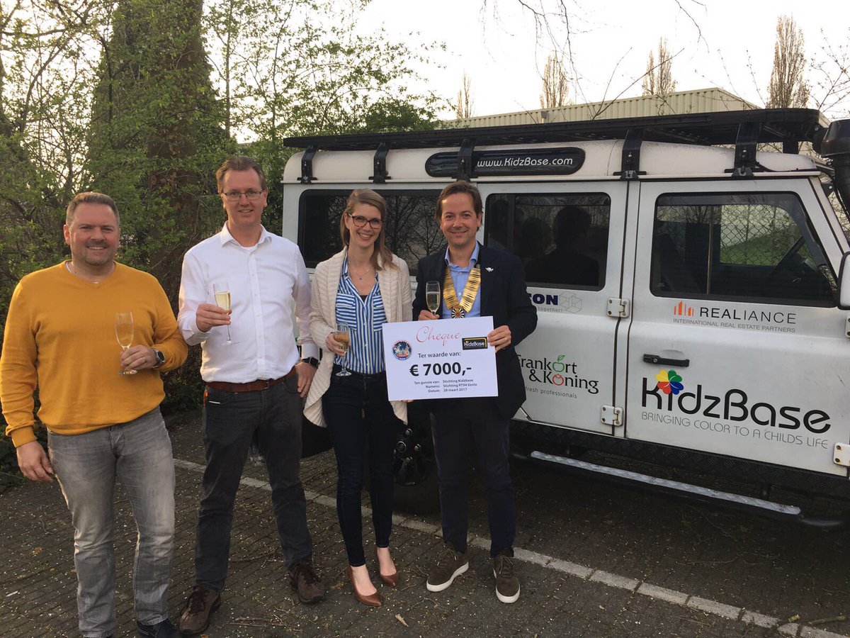 RT94Venlo's tweet photo. @kidzbase Veel succes met jullie fantastische werk! #rt94 #venlo #ditisechteengoeddoel! https://t.co/sJnqduYWEt