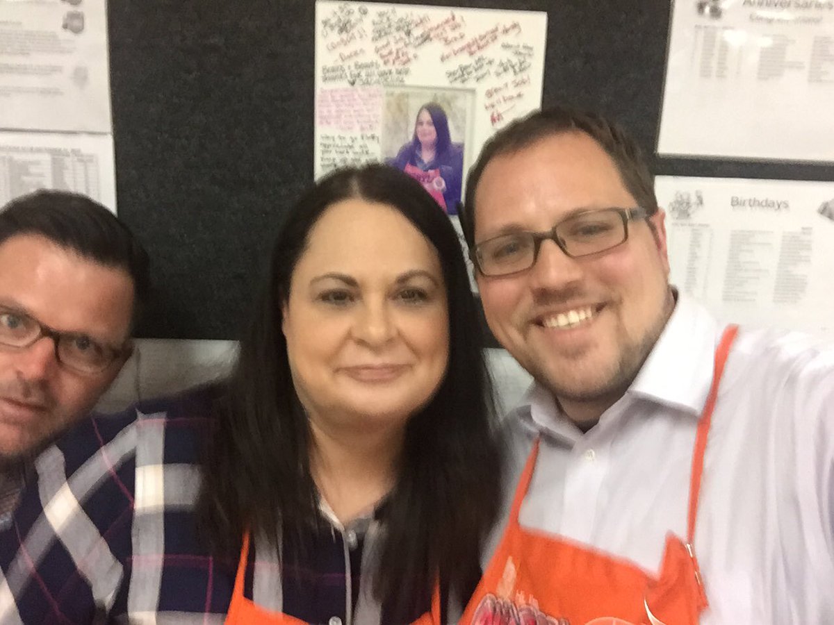 Hanging out with an Original at 4611!  Sheryle opened this store 19 years ago.  Thank you for building an amazing company.  @MattGilreathHD