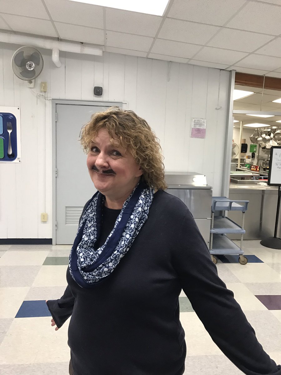 CMCompton2's tweet photo. The Ss ❤️️ it when staff get involved! #readingweek #mustacheday @JunctionUSD202 https://t.co/gqpvE9VMjX
