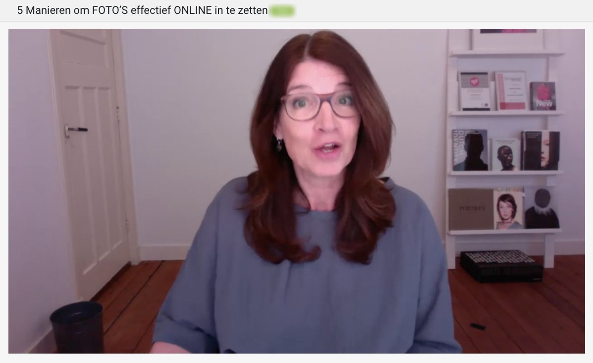 1e webinar gegeven aan 52 kijkers over 5 Manieren om foto's effectief online in te zettn. 1e reacties: ik ben geïnspireerd&amp;gemotiveerd #blij