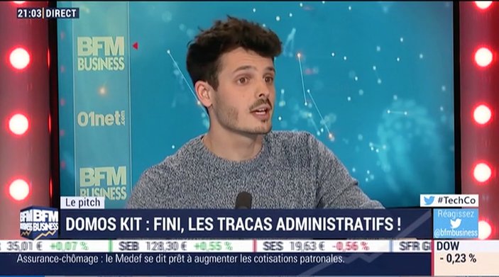 DomosKit's tweet photo. On était sur @bfmbusiness hier soir pour Pitcher !! Merci #TechCo pour l'accueil ;)
retrouvez le replay ->  https://t.co/vP33SYMi5r https://t.co/GN4rL37HHG