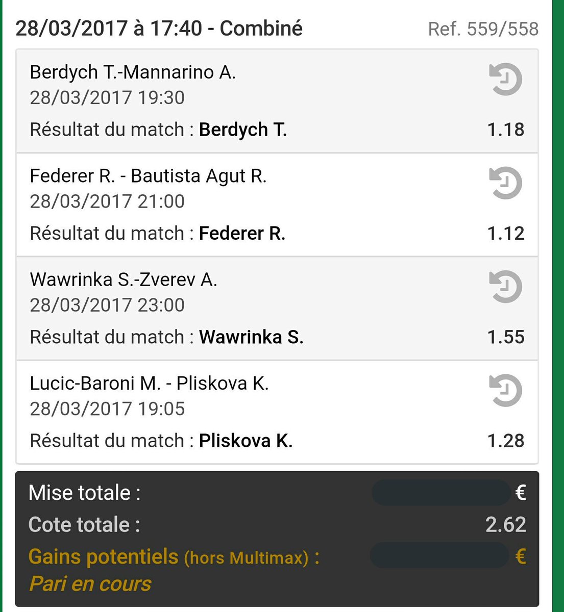 T8Pronos's tweet photo. [Combi Miami 2] 🎾

Côte : 2,62 🍀 https://t.co/2fyhnjKDPn