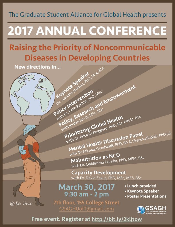 Looking forward to meeting all of you at GSAGH conference this Thursday!