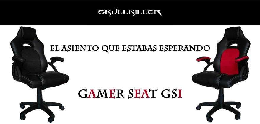 MasterMaticaCom's tweet image. Skullkiller Gamer Seat GSI es el asiento que estabas esperando. ¿A que esperas para comprarlo?
goo.gl/T3HaH2