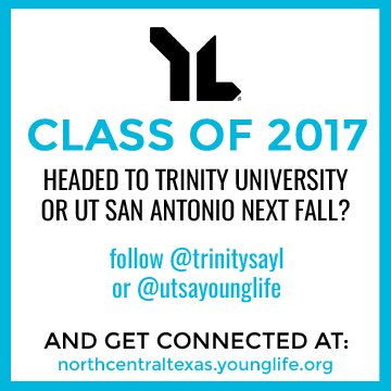 YLalumniDFW's tweet photo. You'll find YL College in San Antonio too! Use link in profile to stay connected! https://t.co/tqJVONXQjG