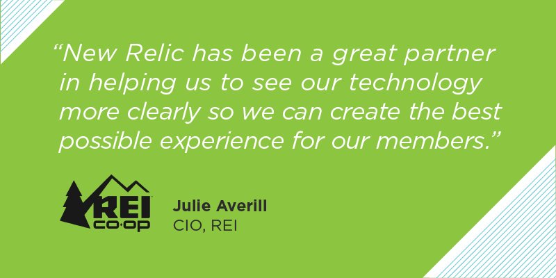 newrelic's tweet photo. .@REI adopts #DevOps, drives continuous delivery; improves app performance by 20% https://t.co/eis2Q4z78g https://t.co/qCWuYeymH6