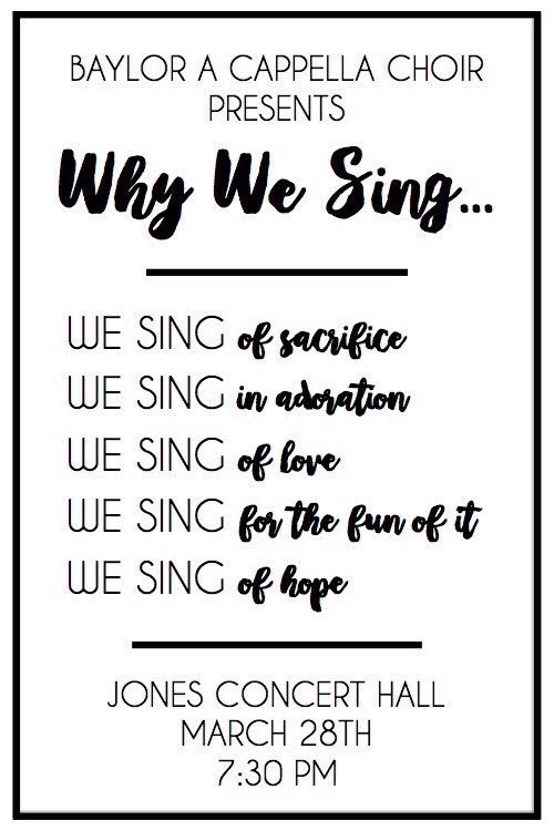BU A Cappella Choir tweet media