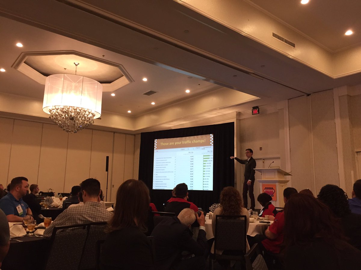 chris1stva's tweet photo. Andy Crestodina delivers awesome lunch keynote Super Niche Conference #nicheconference @NicheMediaMan @nichemediahq https://t.co/JgSNUyuDwt
