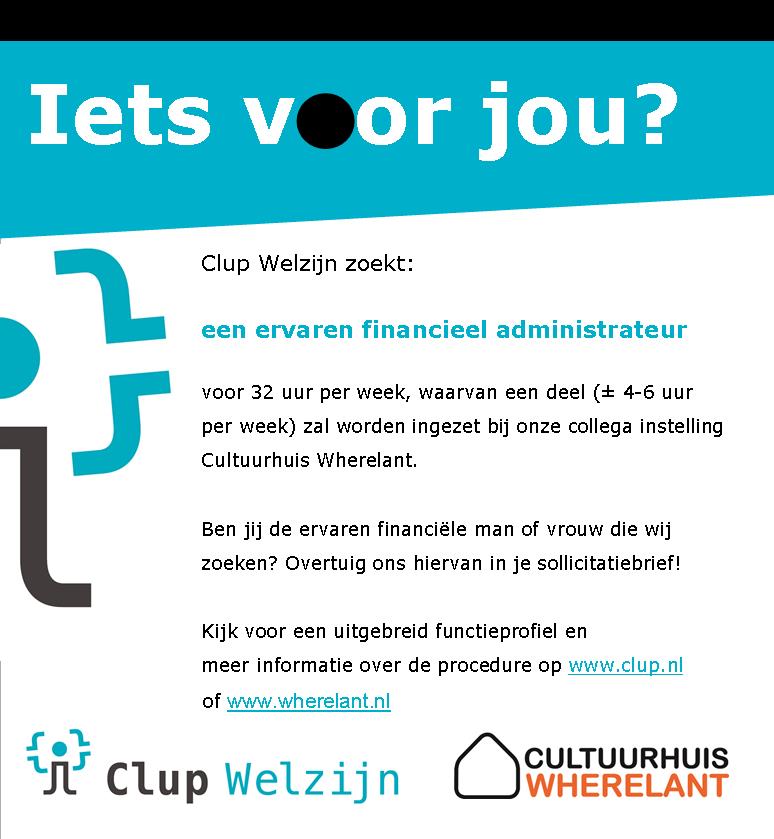 ClupWelzijn's tweet photo. Gezocht: Een ervaren financieel administrateur! Delen mag, graag zelfs! Klik voor de uitgebreide vacaturetekst: https://t.co/OOYobHaJHM https://t.co/GIh7CXgWoF