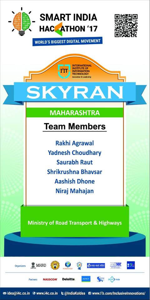 team_skyran's tweet photo. All Set to go for #SIH2017 @IndiaKaIdea @abhayjere @PMOIndia @mygovindia @Persistentsys @PrakashJavdekar @sjaju1 #WorldsBiggestHackathon... https://t.co/WgRYrQpt8o