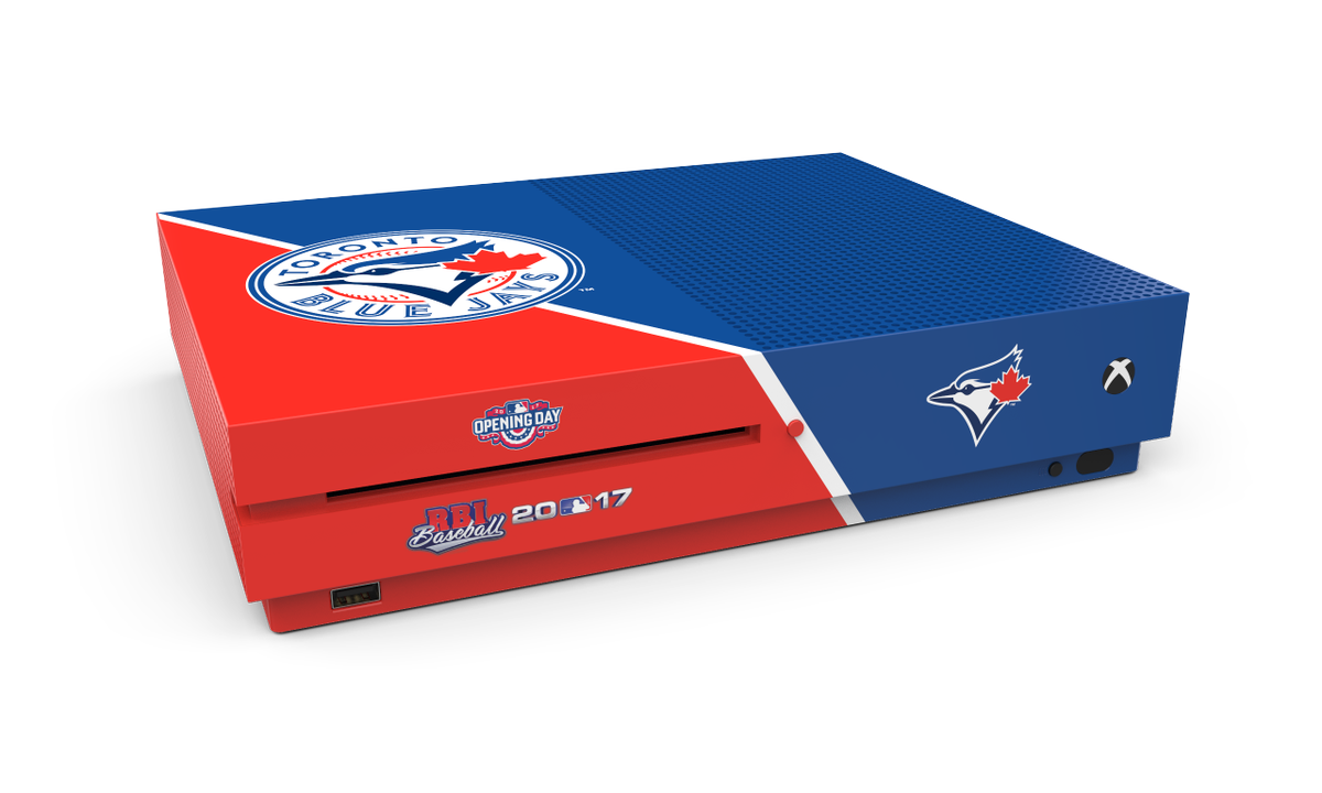 BlueJays's tweet image. .@RBIGAME hits shelves today &amp;amp; now you can RT for a chance to win a #BlueJays @Xbox One S console! 

Rules: atmlb.com/2mMYCFn