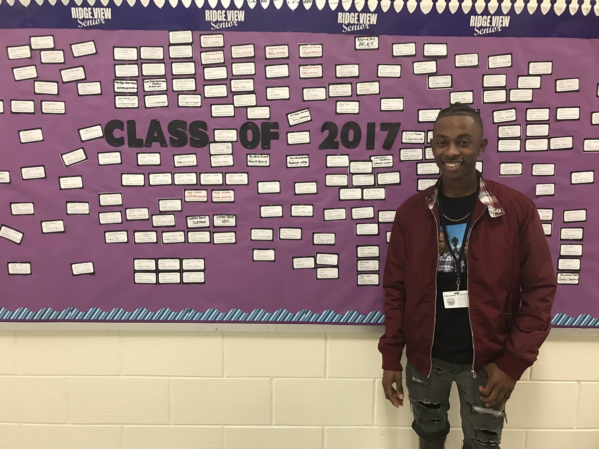 RVHS2college's tweet photo. Congrats to Brick Jackson in his acceptance to USC Upstate &amp; Coastal Carolina University! @RVHS2college @rvhs #college https://t.co/igpe3nF1i8