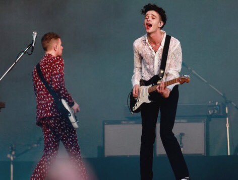 The1975Updates's tweet photo. The 1975 at Lollapalooza! https://t.co/R7FUtdaBNF