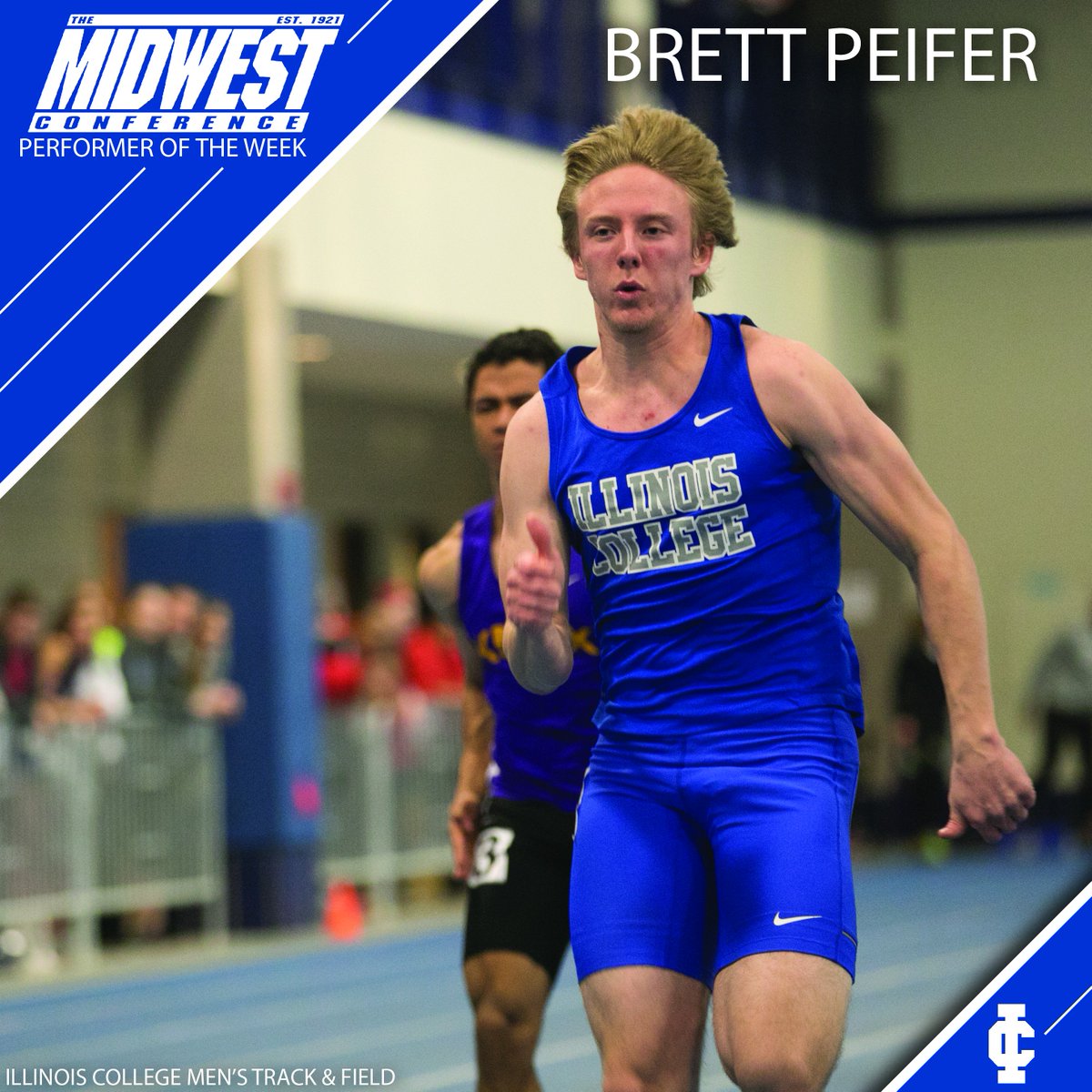 Big week for <a href="/ICXCTF/">Illinois College XCTF</a> with both Andrea Hyde and Brett Peifer being named MWC Track Performers of the Week!