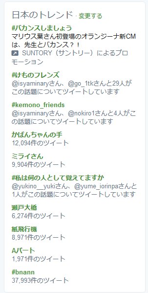 かばんちゃんの手