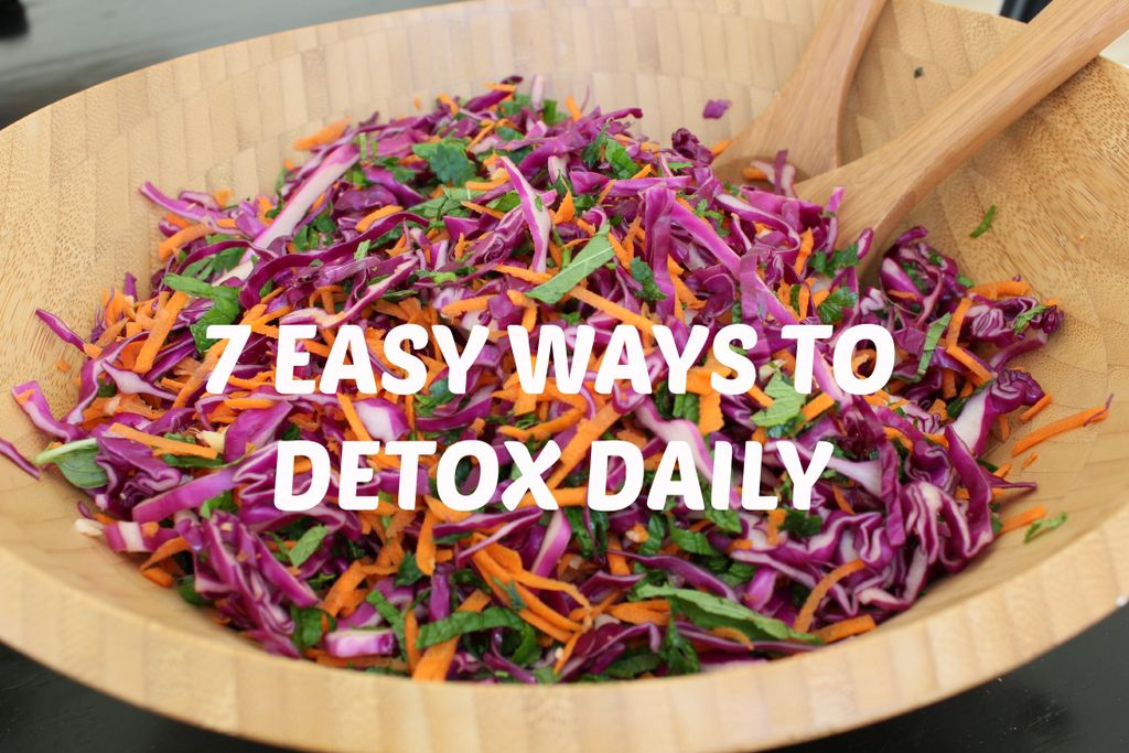 7 Easy Ways to Detox Daily: apurifiedlife.com/blog/7-easy-wa…