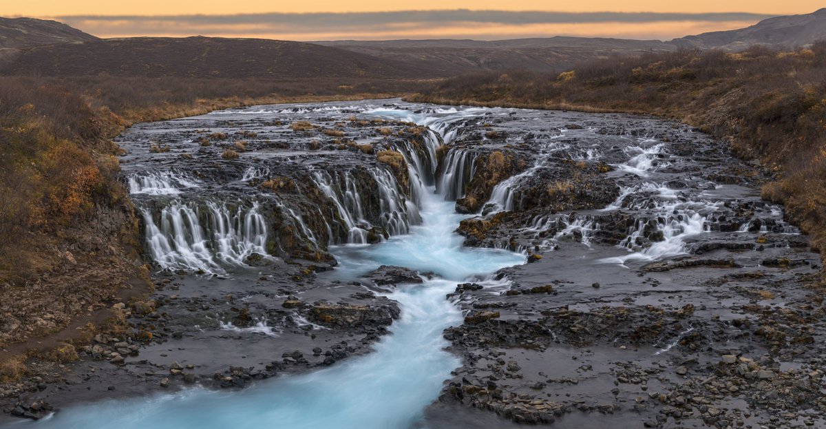 Водопад Бруарфосс, Исландия