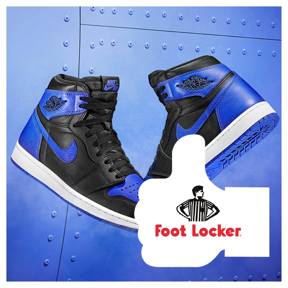 Proxy4Sure's tweet image. 🚨🚨 Slots Alert ! 🚨🚨 #TestingWater - 
🇪🇺 FootLocker Nike Jordan 1 "Royal Blue" 👉 sneaks4sure.com  👈 Hype is Real 💶💹 
#LimitedService