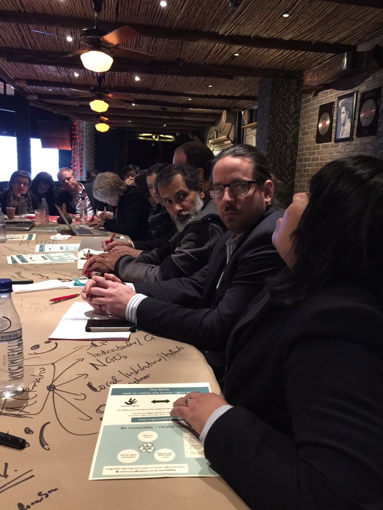 Rosario calling for linking human rights mechanism with SDG implementation and use experiences of HRs mechanisms for the VNR reporting!