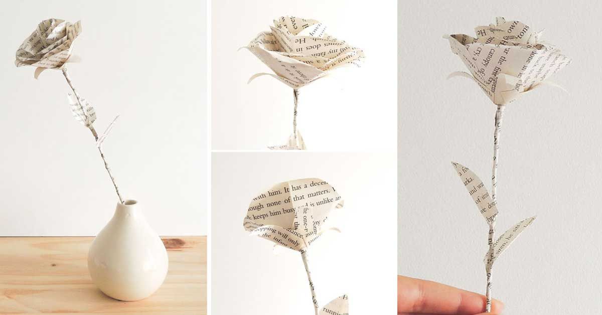 VanMakerFdn's tweet photo. Happy Book Week ! RT @instructables: DIY Book Page Rose #papercraft https://t.co/gU8qzGpQg5 https://t.co/0rYgVY7YFy