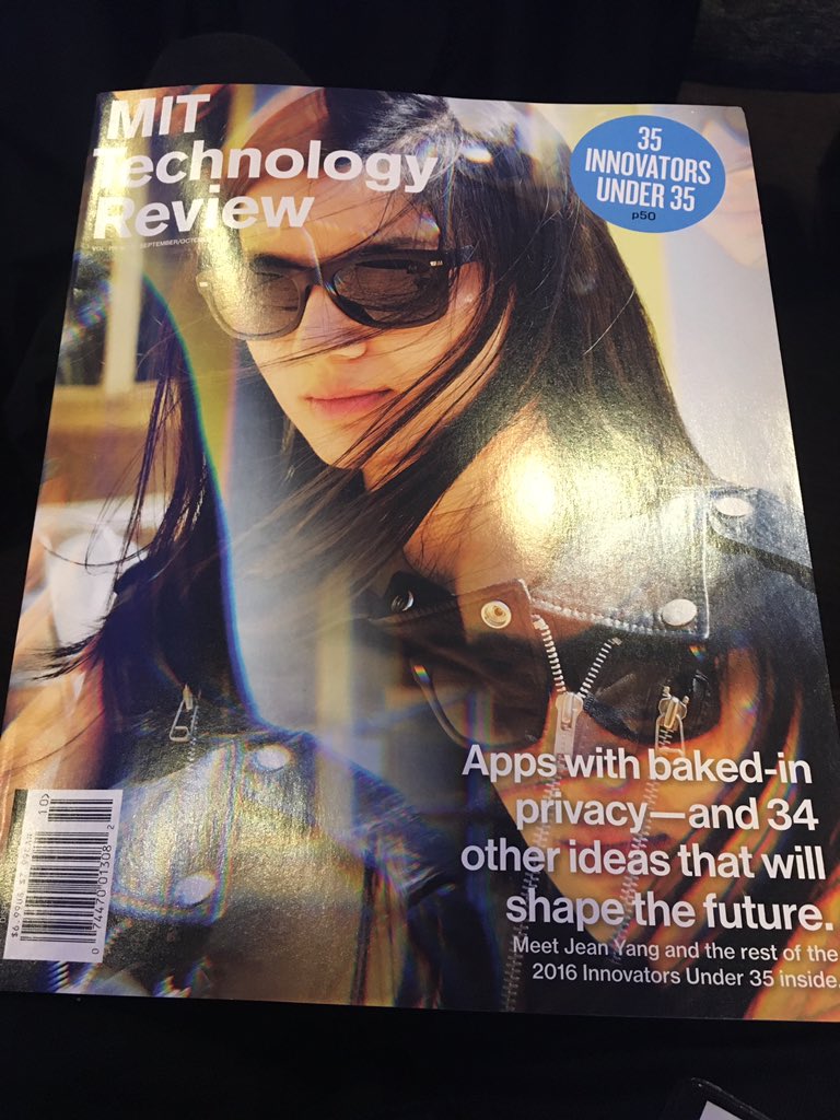 techwomenshow's tweet image. Nice seeing @jeanqasaur (who came on the show) featured on @techreview 👩🏻💻👍💡🔐#SecureProgramming #EmTechDigital