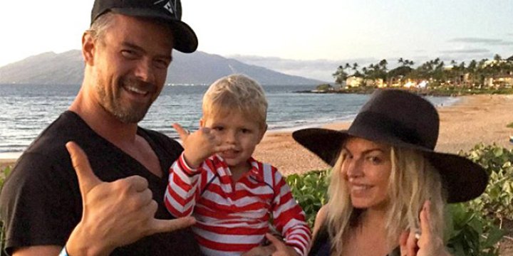 Watch Josh Duhamel and son Axl sing Fergie happy birthday in an adorable video 