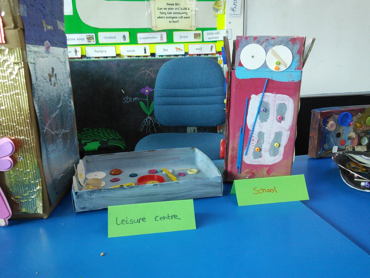 SouthwoldSchool's tweet photo. Class One's fairytale community exhibition was a great success today #projectbasedlearning #community #boxmodelling #townplanners https://t.co/tWFW2dm9Ig