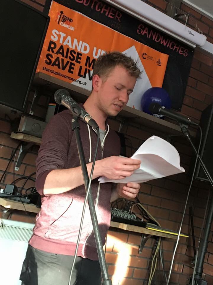 BigBookend's tweet photo. Sign up, Sign up! 12 Hour charity #OpenMic 2017 is back @HPBCLeeds, Mon 29 May. All welcome https://t.co/e3QW2kGsJg @_SophieJoelle https://t.co/ChZkXppDl1