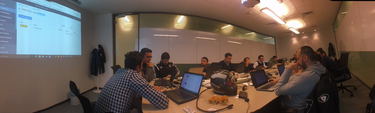 SolCenTGI's tweet photo. SAP Cloud Platform Technical Academy Istanbul - Day 2 is over! 👍🏼 #sap #scp #cloud #SAPCloudPlatform https://t.co/85INi5jNlX