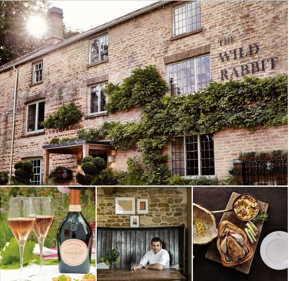 On 4 April- Celebrate #Spring with us over some fine champagne &amp; a Michelin-starred Cotswold feast @wildrabbitpub bit.ly/LPxTWRApril17